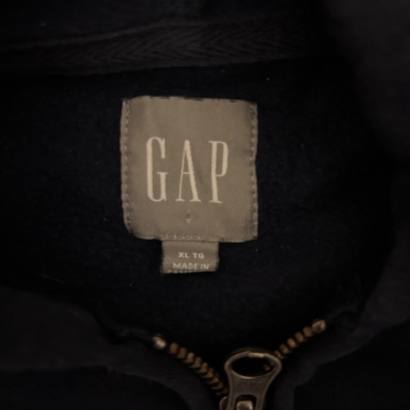 Dark blue Gap zip up hoodie - Picture 2 of 2